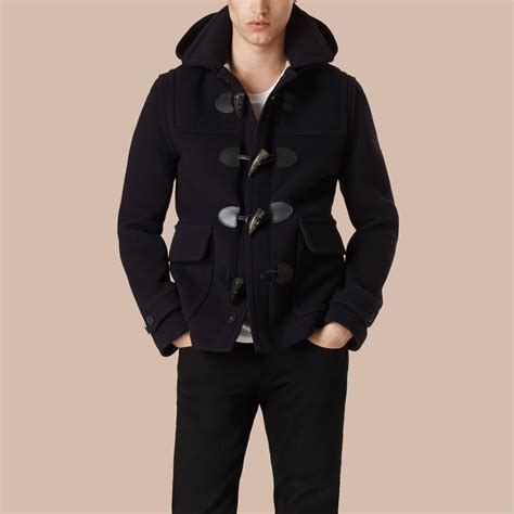 burberry jacke herren rot|Dufflejacke aus Wolle (Camp) .